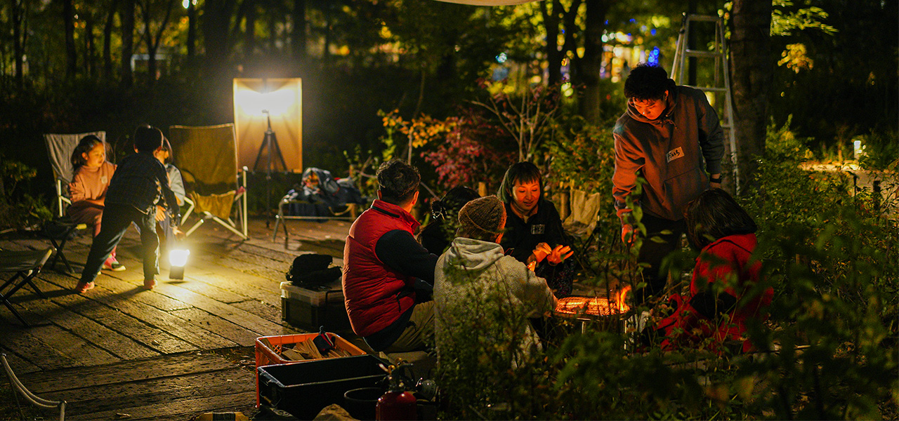 東京都青山 | 1泊2日防災キャンプ | 非常用持ち出し袋を持参して野営に挑戦